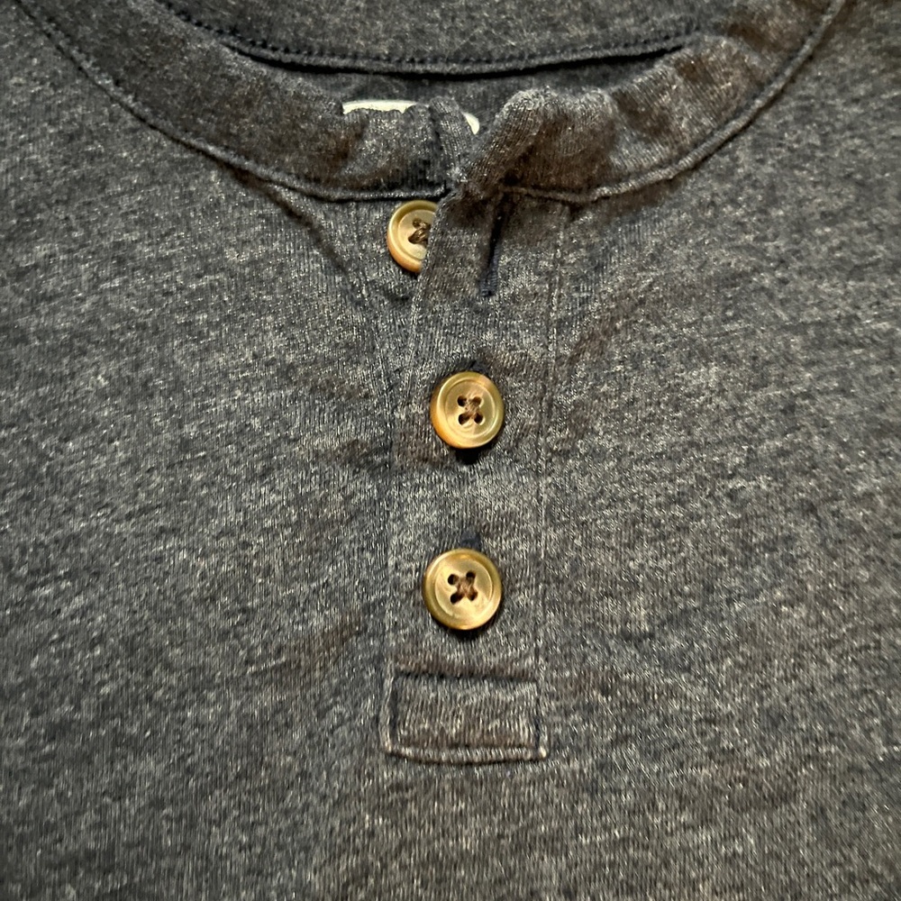 Old Navy Blue Henley Toddler T-shirt